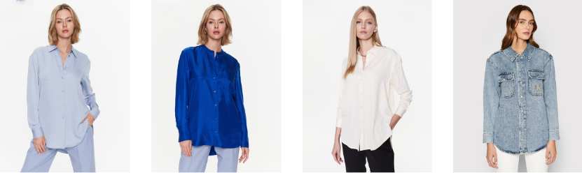 Camisas de mujer Calvin Klein